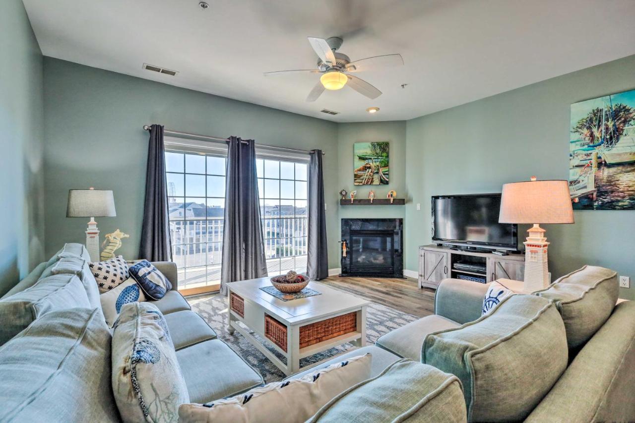 Downtown Ocean City Condo Balcony With Inlet View Экстерьер фото