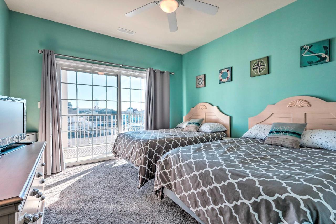 Downtown Ocean City Condo Balcony With Inlet View Экстерьер фото